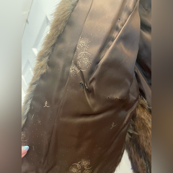 1950s Vintage Mink Fur Caplet - Picture 4 of 13